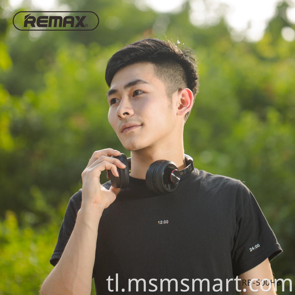 Remax 2021 pinakabagong factory direct sale na ingay na nagkansela ng bluetooth stereo headset